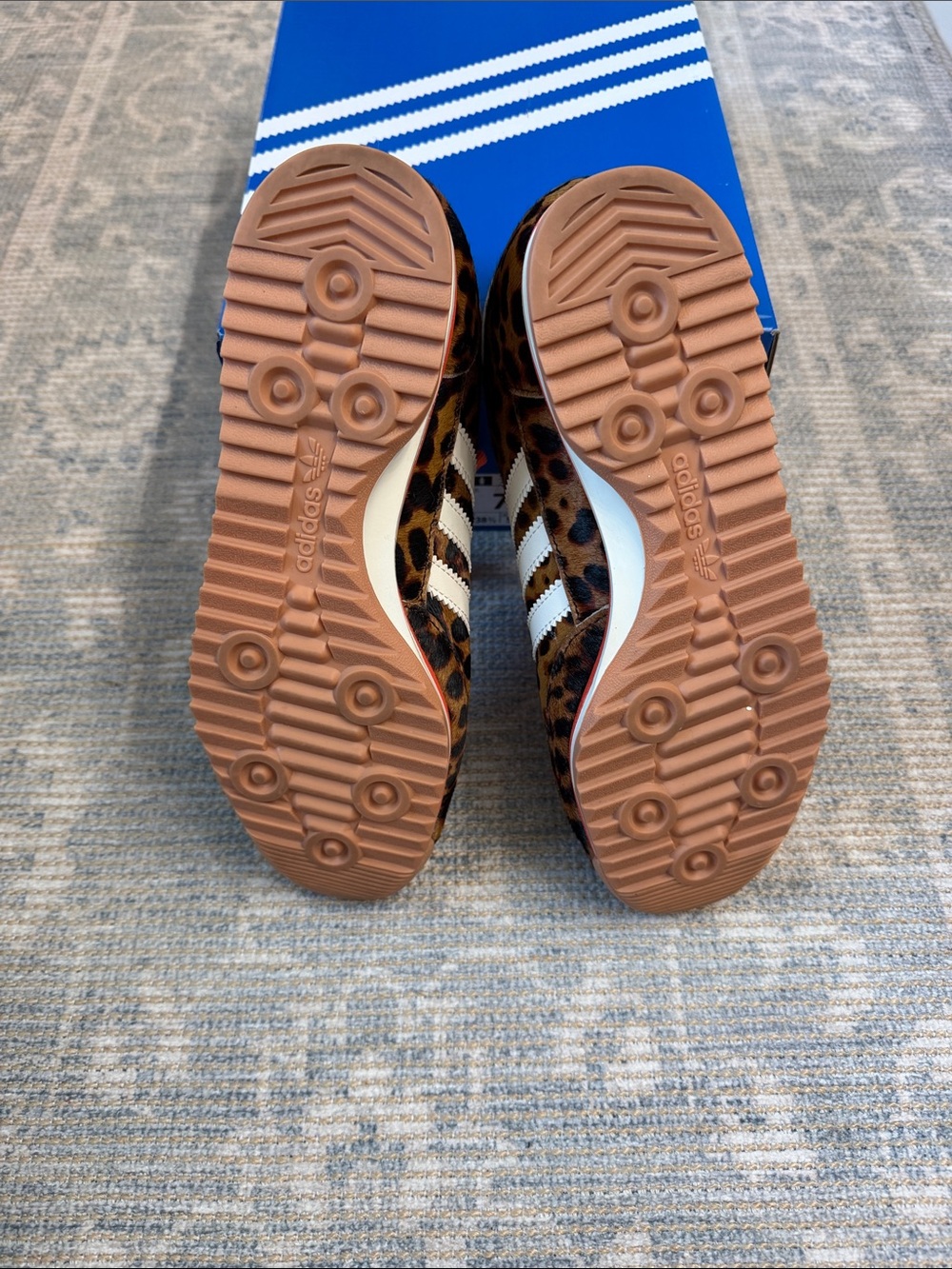 adidas SL 72 Originals Leopard Print Sneakers - Picture 5 of 6